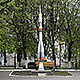 Ракета у здания академии государственной службы