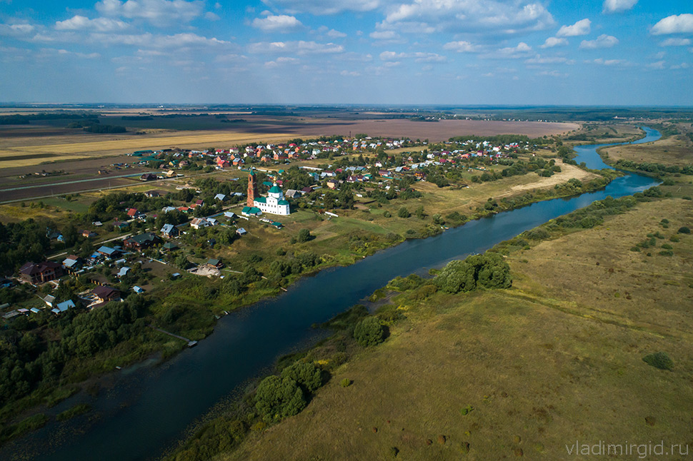 Река Нерль во Владимирской области