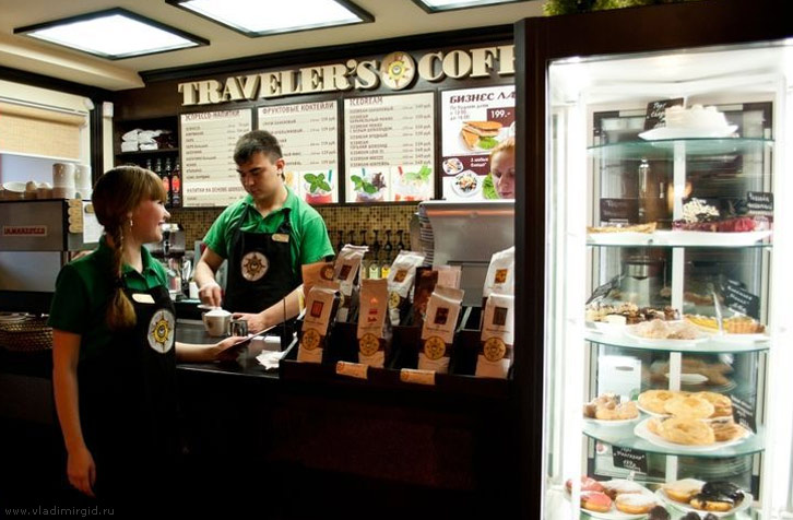 Кофейня Travelers coffee во Владимире